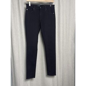 AG Adriano Goldschmied Farrah Skinny Ankle Jean Black High Rise Stretch Women 27